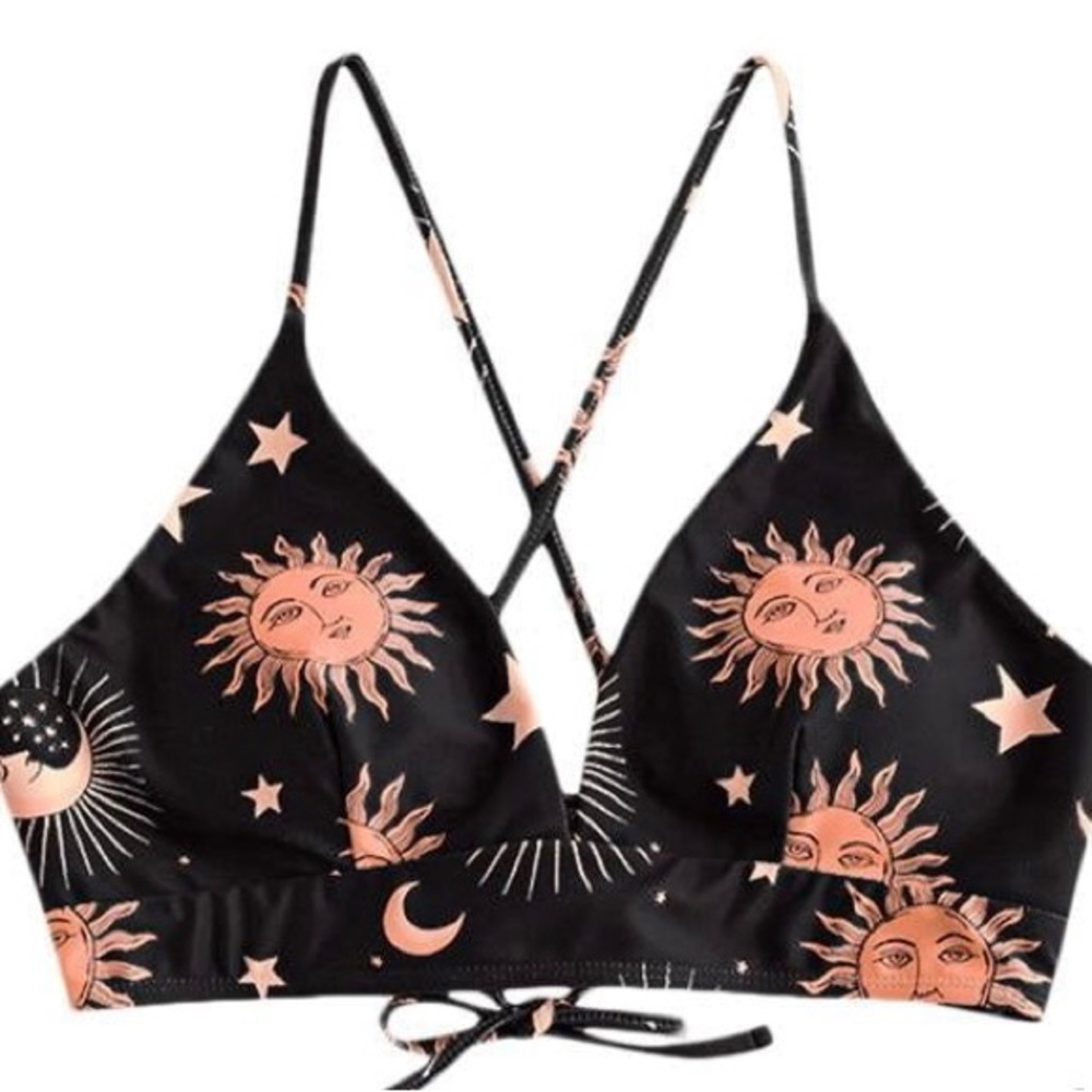 Sun & moon bikini top 🌞🌜